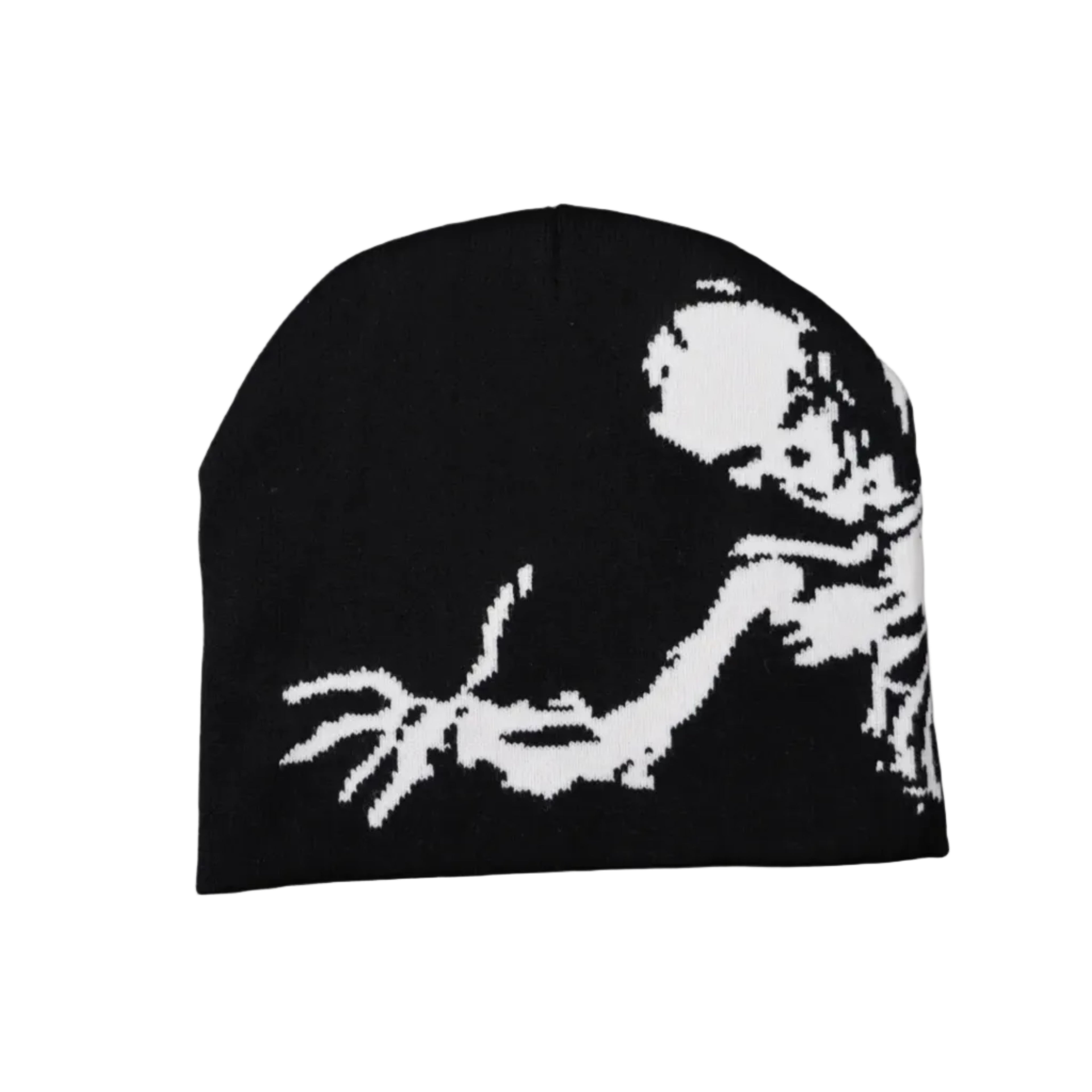 Black SKULL CAP