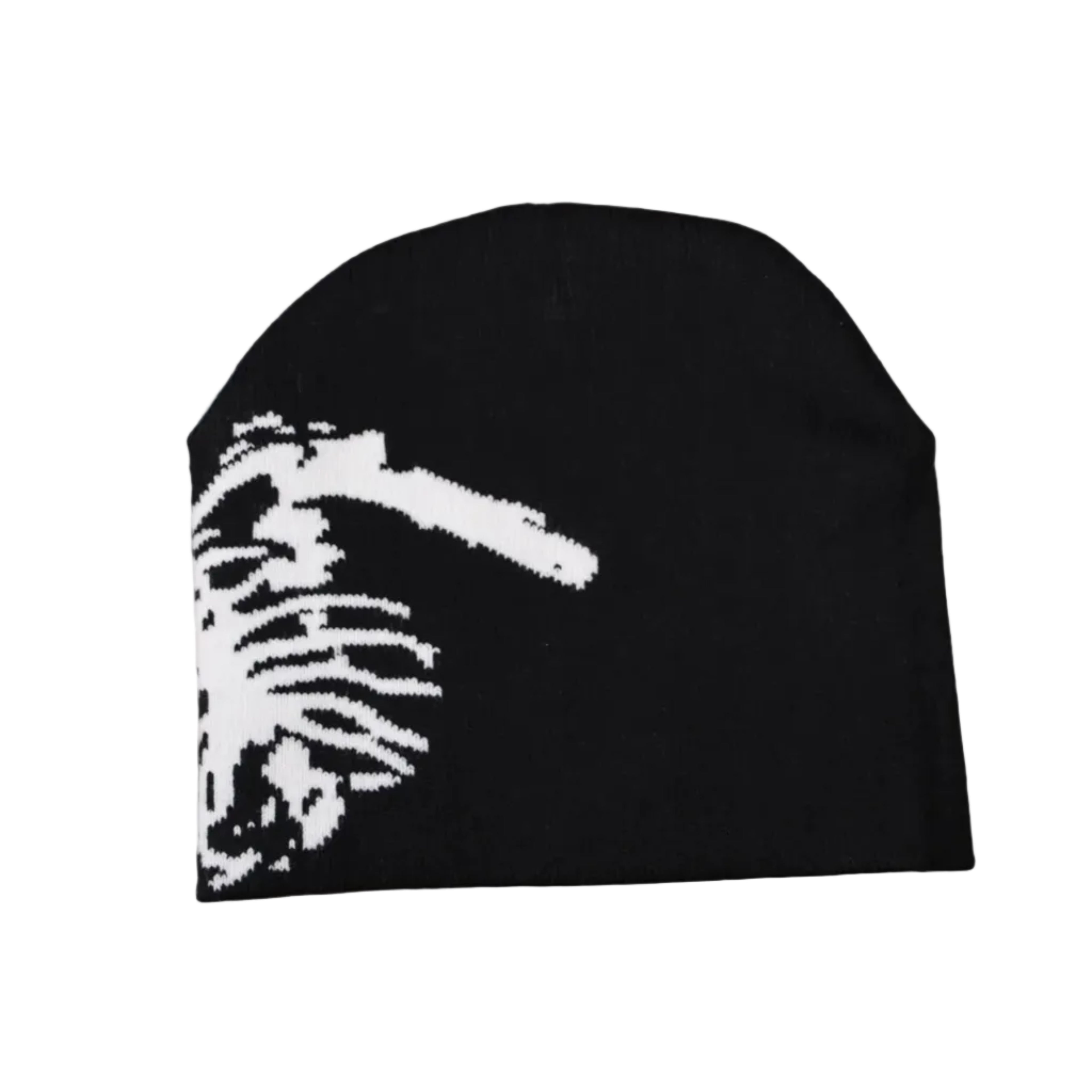 Black SKULL CAP
