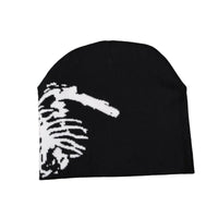 Black SKULL CAP