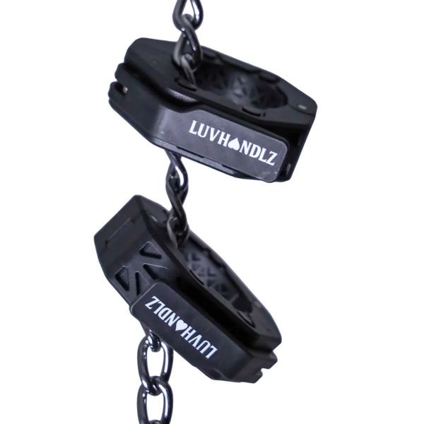 LUVHANDLZ Magnetic Pro Lock Barbell Collars – Black (Pair)