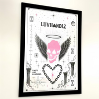LUVHANDLZ Custom Poster - 18" x 24" Limited Edition