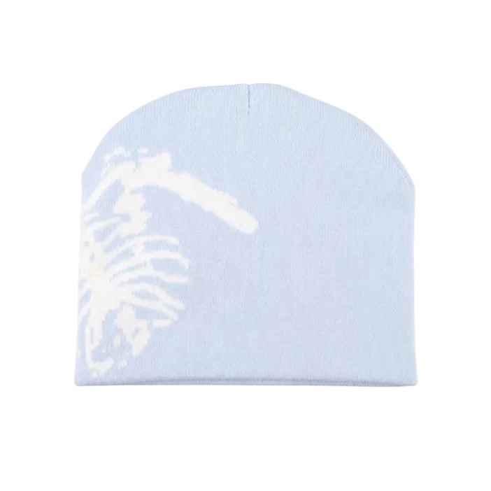 Light Blue SKULL CAP
