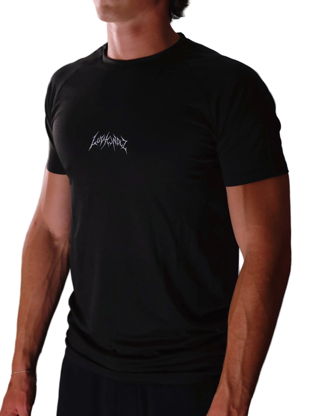 LUVHANDLZ Compression Tee - Black